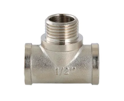 Тройник Ду 15 вн.-НАР.-вн. никель RTP 25202